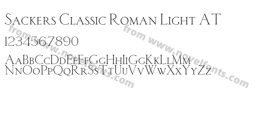 Sackers Classic Roman Light ATPreview