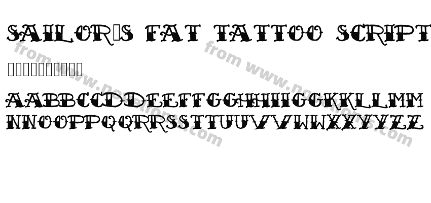 Sailor's Fat Tattoo ScriptPreview