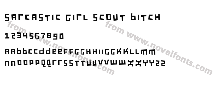 Sarcastic Girl Scout BitchPreview