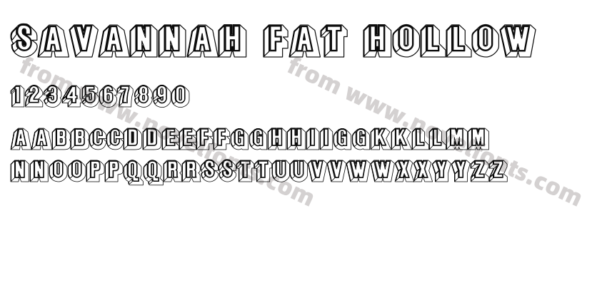 Savannah Fat HollowPreview