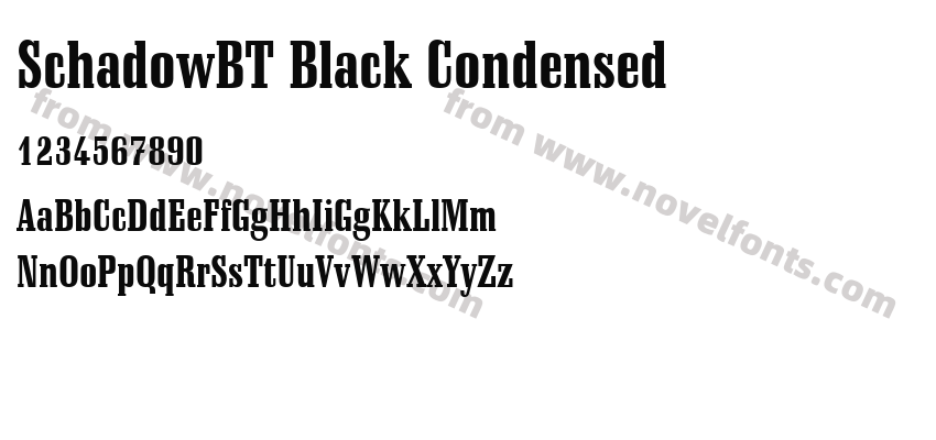 SchadowBT Black CondensedPreview