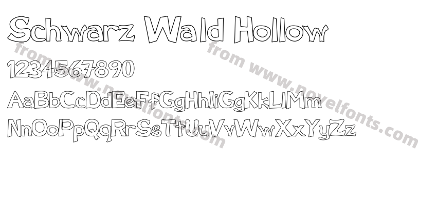 Schwarz Wald HollowPreview