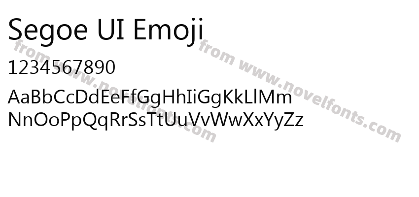 Segoe UI EmojiPreview