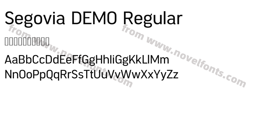Segovia DEMO RegularPreview