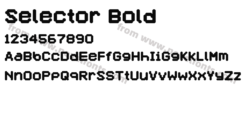 Selector BoldPreview