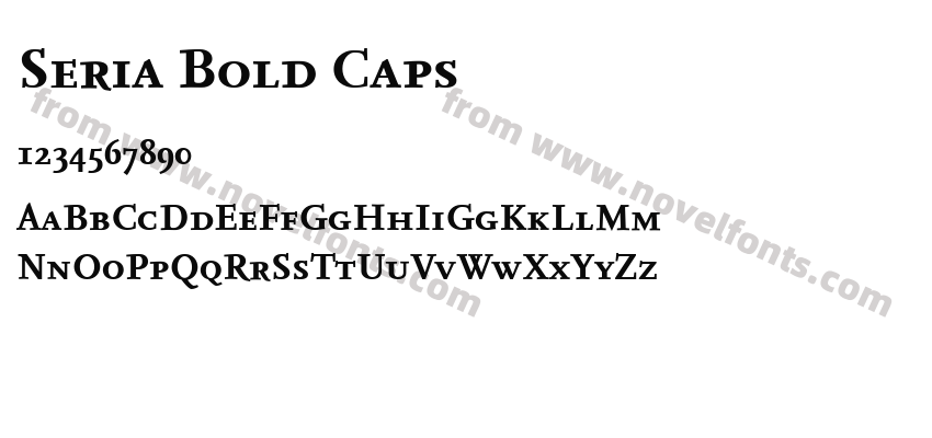 Seria Bold CapsPreview