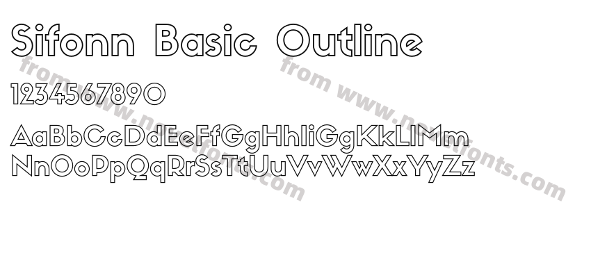 Sifonn Basic OutlinePreview