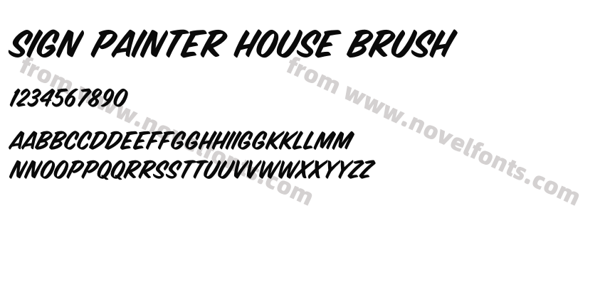 Sign Painter House BrushPreview