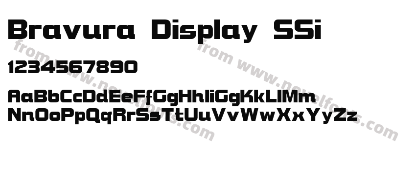 Bravura Display SSiPreview