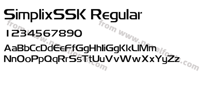 SimplixSSK RegularPreview