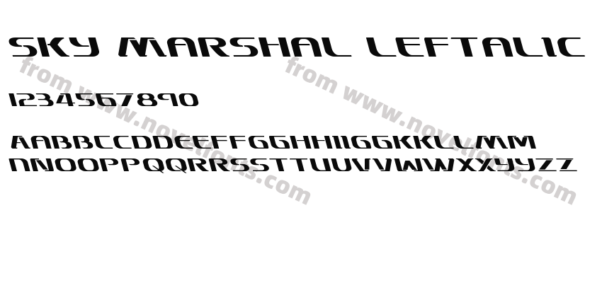 Sky Marshal LeftalicPreview