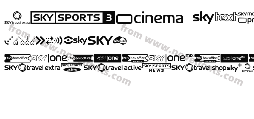 Sky TV Channel LogosPreview