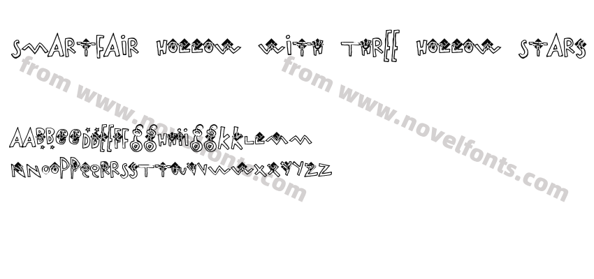 Smartfair Hollow with Three Hollow StarsPreview