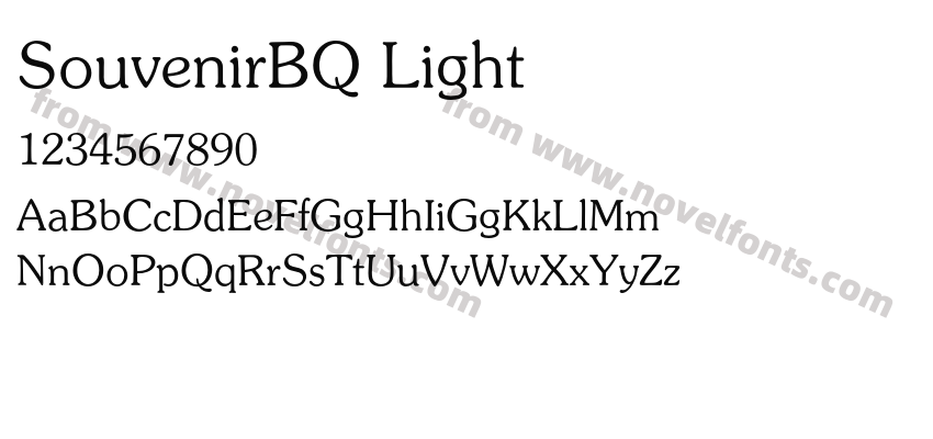 SouvenirBQ LightPreview