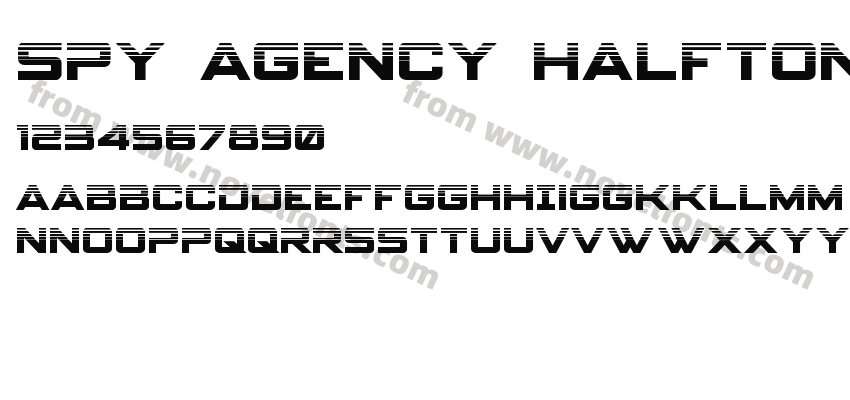 Spy Agency HalftonePreview