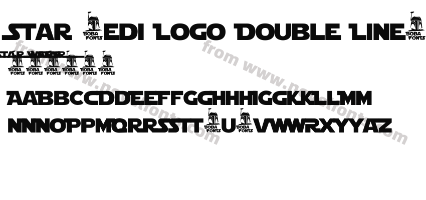 Star Jedi Logo Double Line1Preview