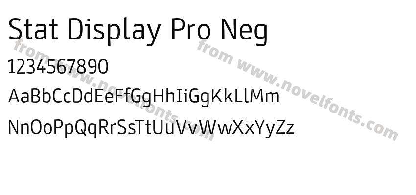 Stat Display Pro NegPreview