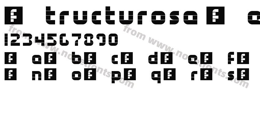 Structurosa RegularPreview