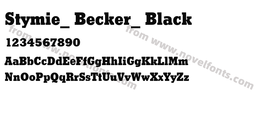 Stymie_ Becker_ BlackPreview