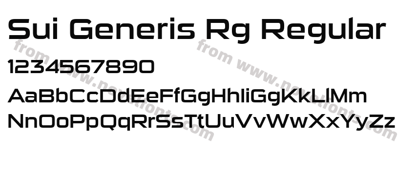 Sui Generis Rg RegularPreview