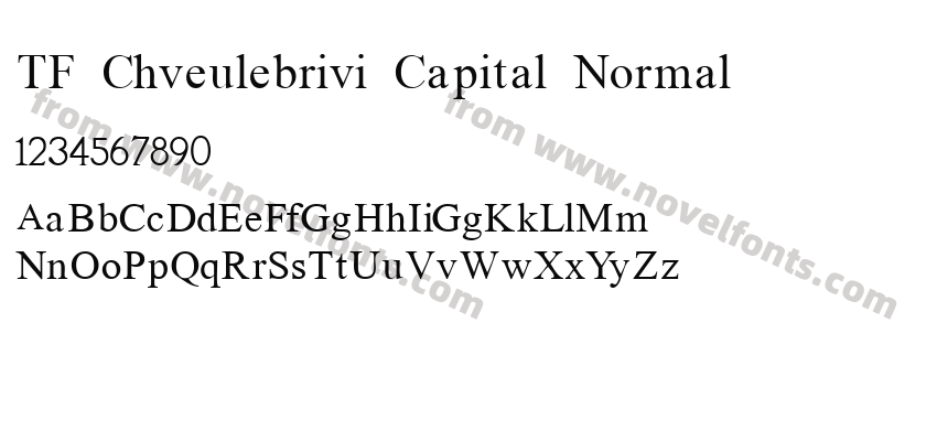 TF Chveulebrivi Capital NormalPreview