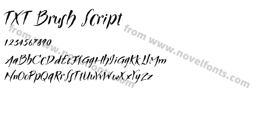 TXT Brush ScriptPreview