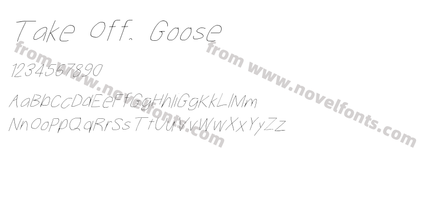 Take Off, GoosePreview