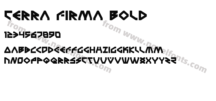 Terra Firma BoldPreview