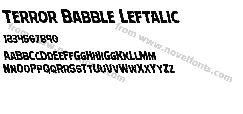 Terror Babble LeftalicPreview