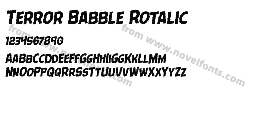 Terror Babble RotalicPreview