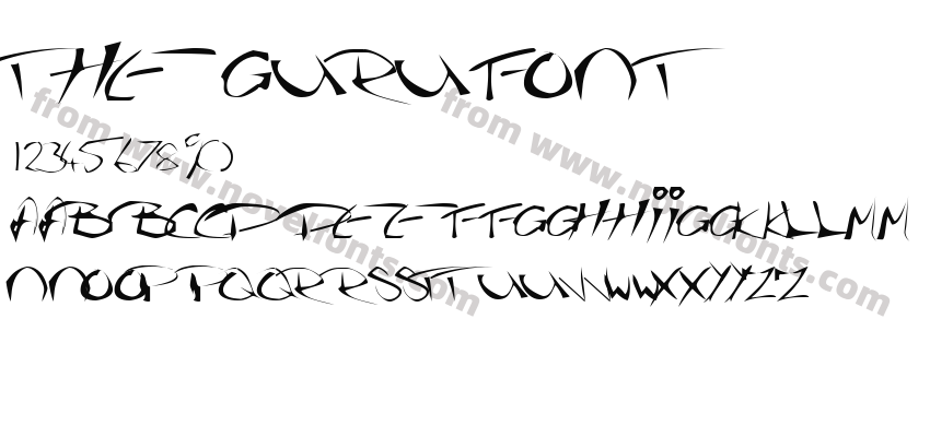 The Guru FontPreview