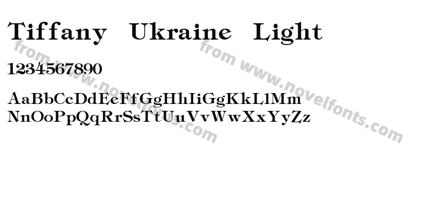 Tiffany Ukraine LightPreview