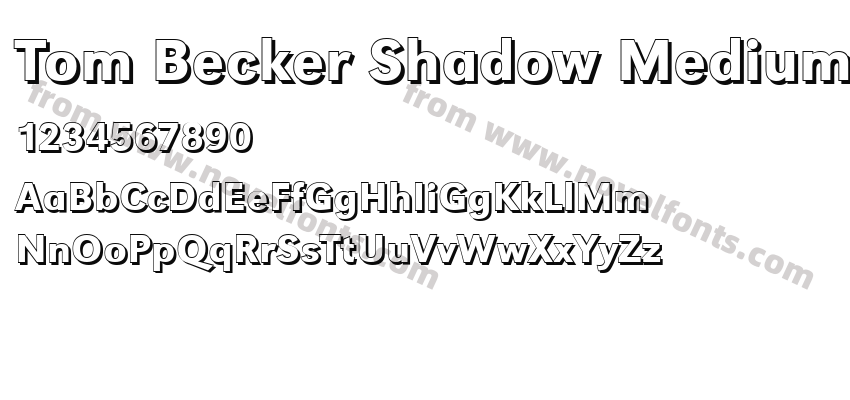 Tom Becker Shadow MediumPreview