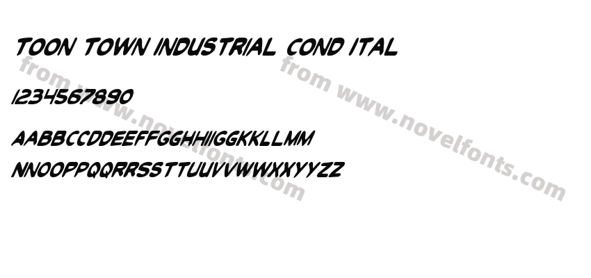 Toon Town Industrial Cond ItalPreview