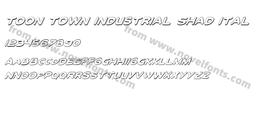 Toon Town Industrial Shad ItalPreview