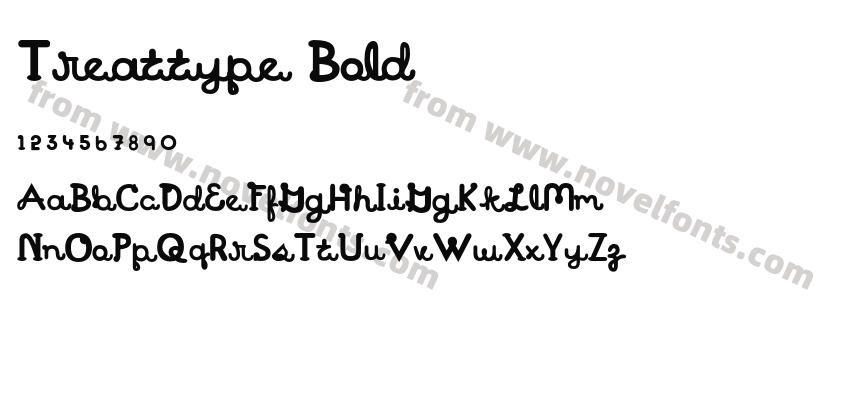 Treattype BoldPreview