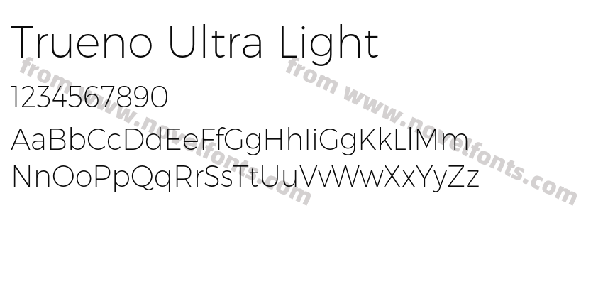 Trueno Ultra LightPreview