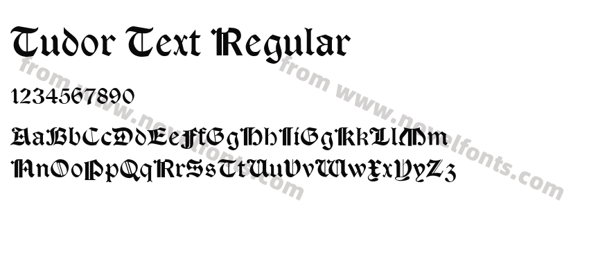 Tudor Text RegularPreview