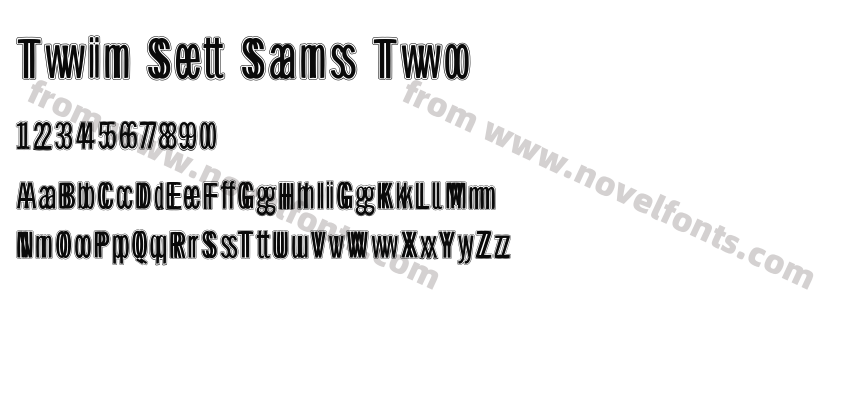 Twin Set Sans TwoPreview