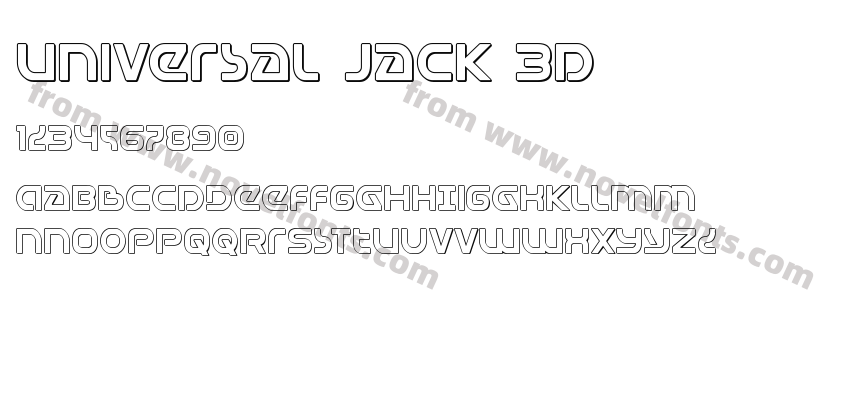 Universal Jack 3DPreview