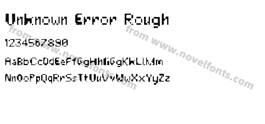 Unknown Error RoughPreview