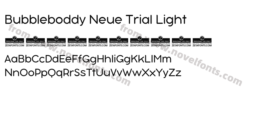 Bubbleboddy Neue Trial LightPreview