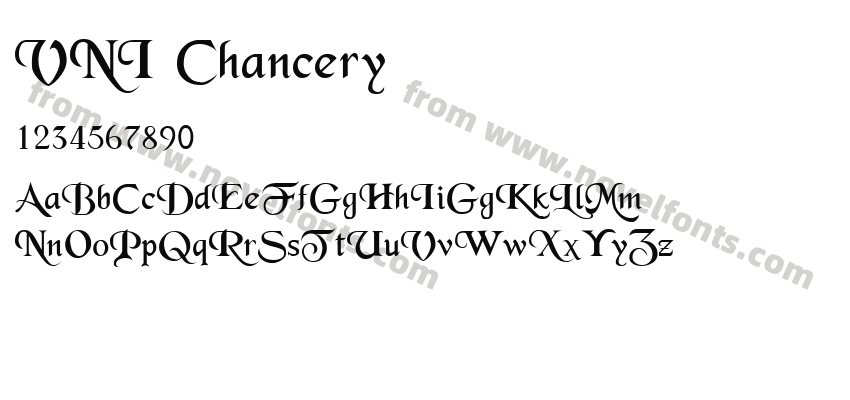 VNI ChanceryPreview