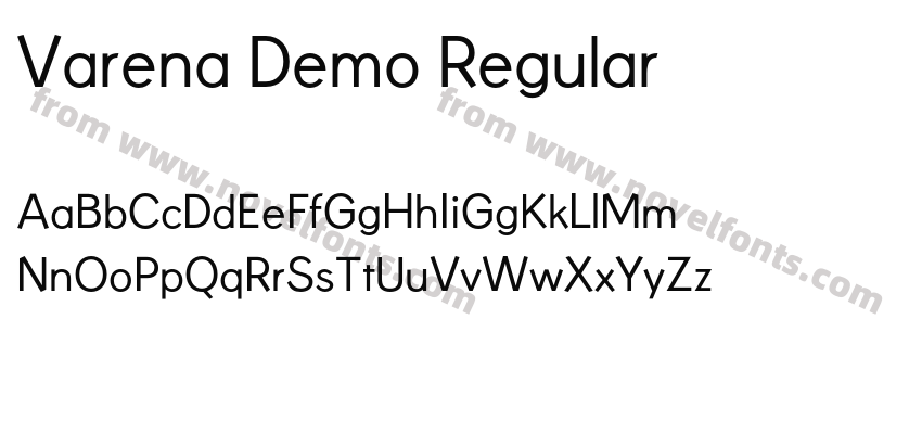 Varena Demo RegularPreview