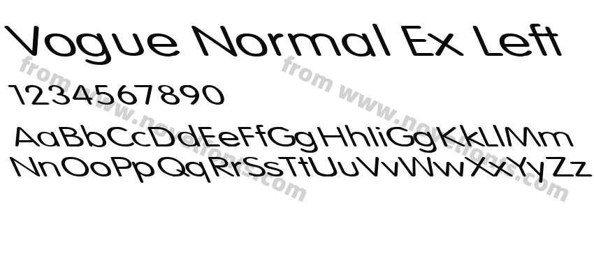 Vogue Normal Ex LeftPreview