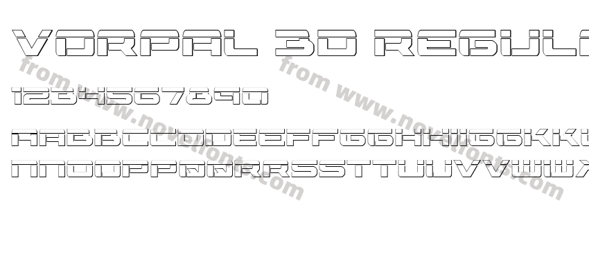 Vorpal 3D RegularPreview