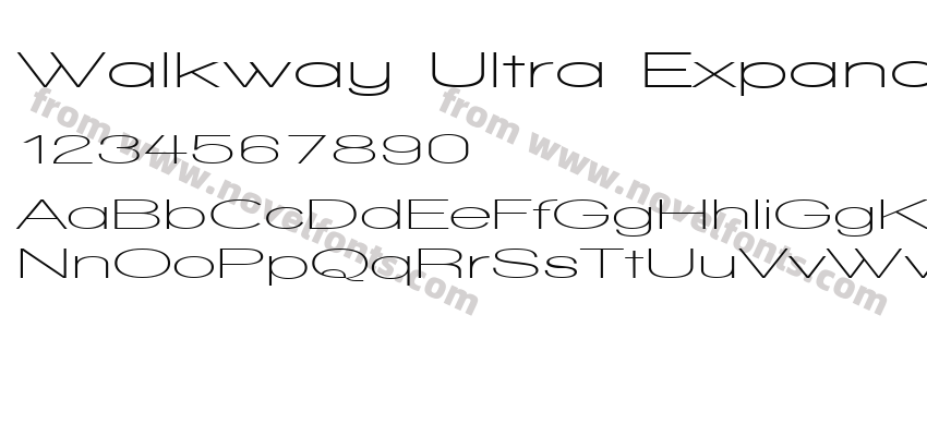 Walkway Ultra Expand SemiboldPreview