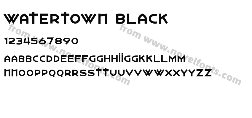 Watertown BlackPreview