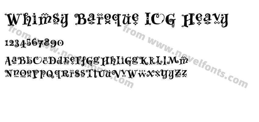 Whimsy Baroque ICG HeavyPreview