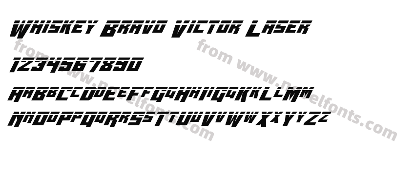 Whiskey Bravo Victor LaserPreview